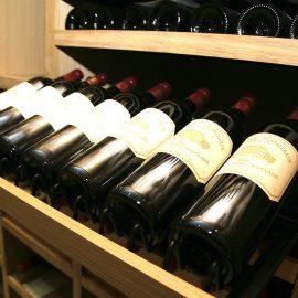 Cave à vins bouteilles